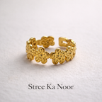 Floral Gold Ring