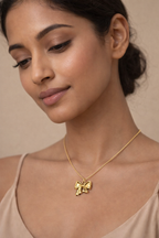 Golden Bow Charm