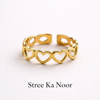 Heart Gold Ring