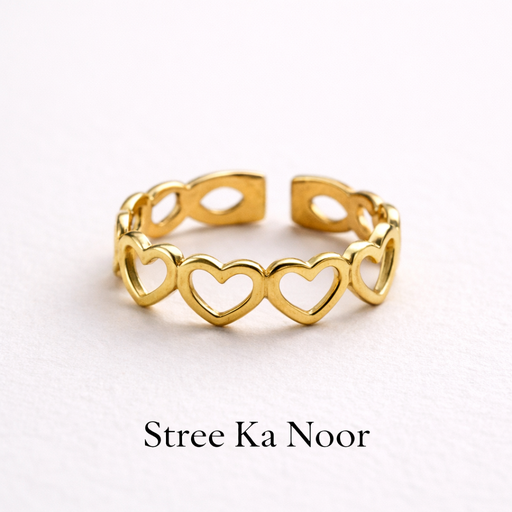 Heart Gold Ring