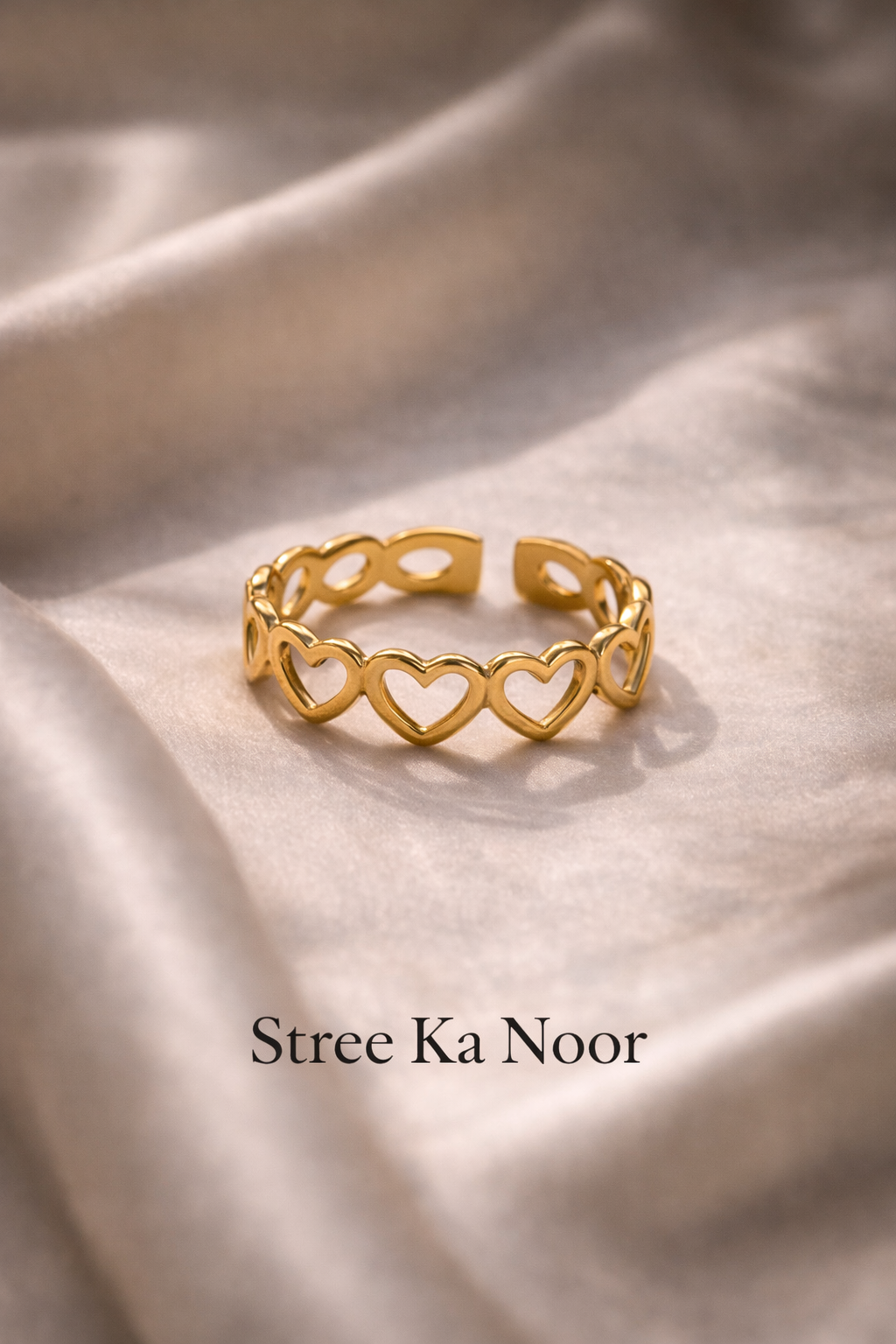 Heart Gold Ring