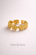 Floral Gold Ring