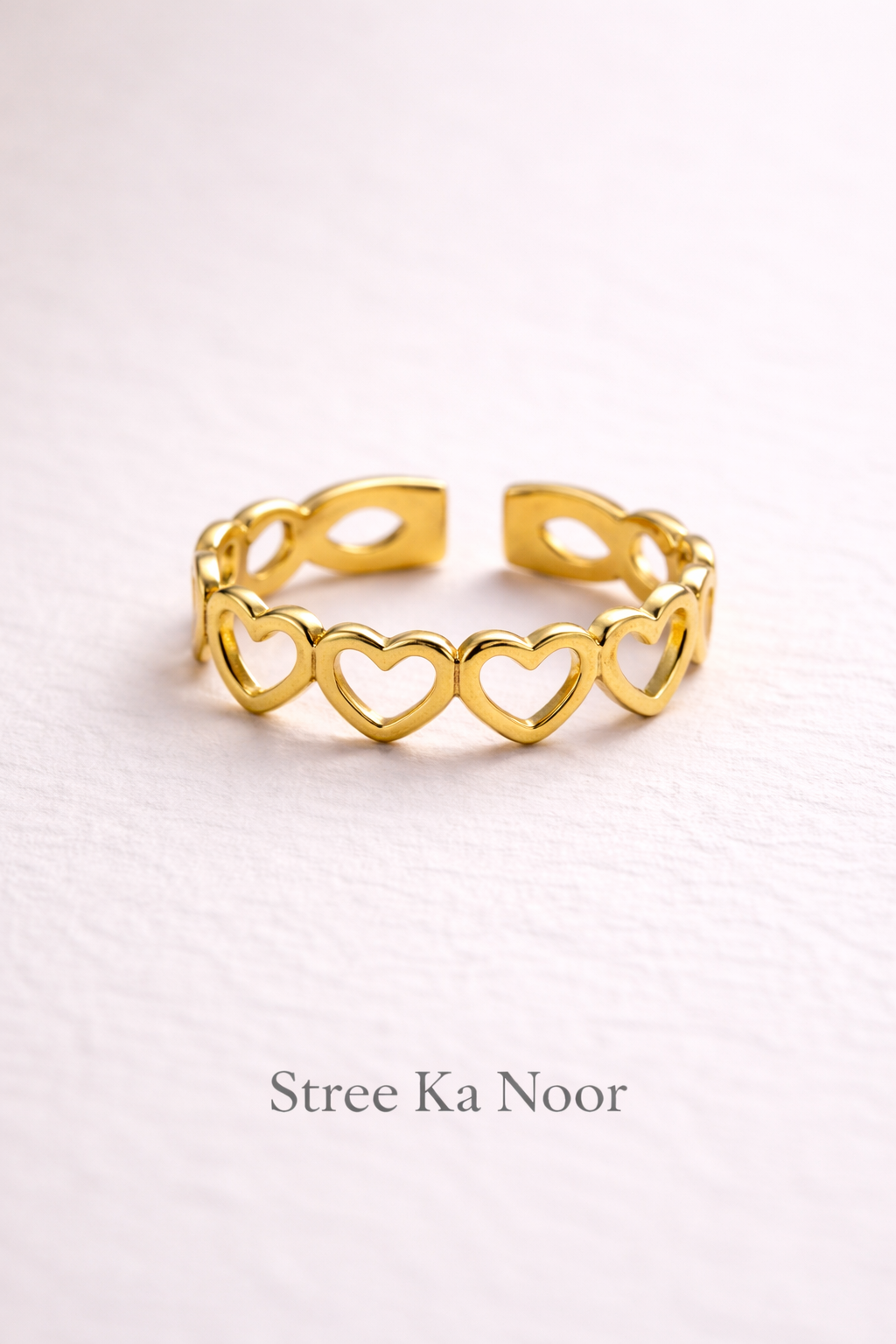 Heart Gold Ring