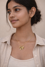 Golden Bow Charm