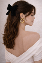 Golden Twist Hoops