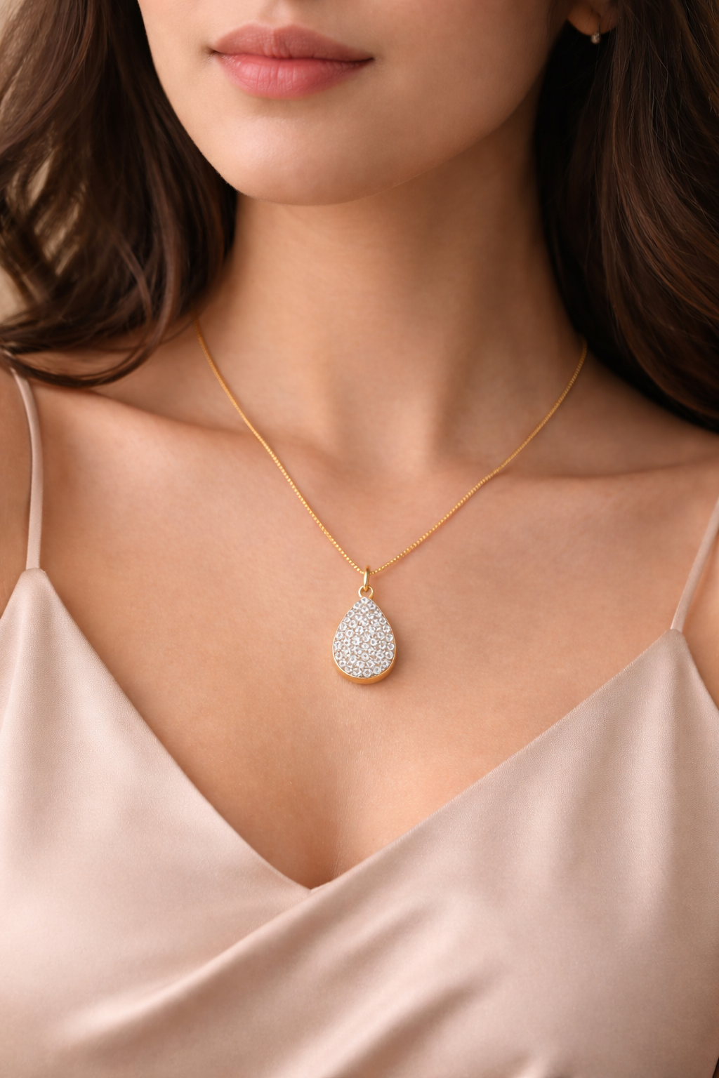 Crystal Drop Pendant 💎