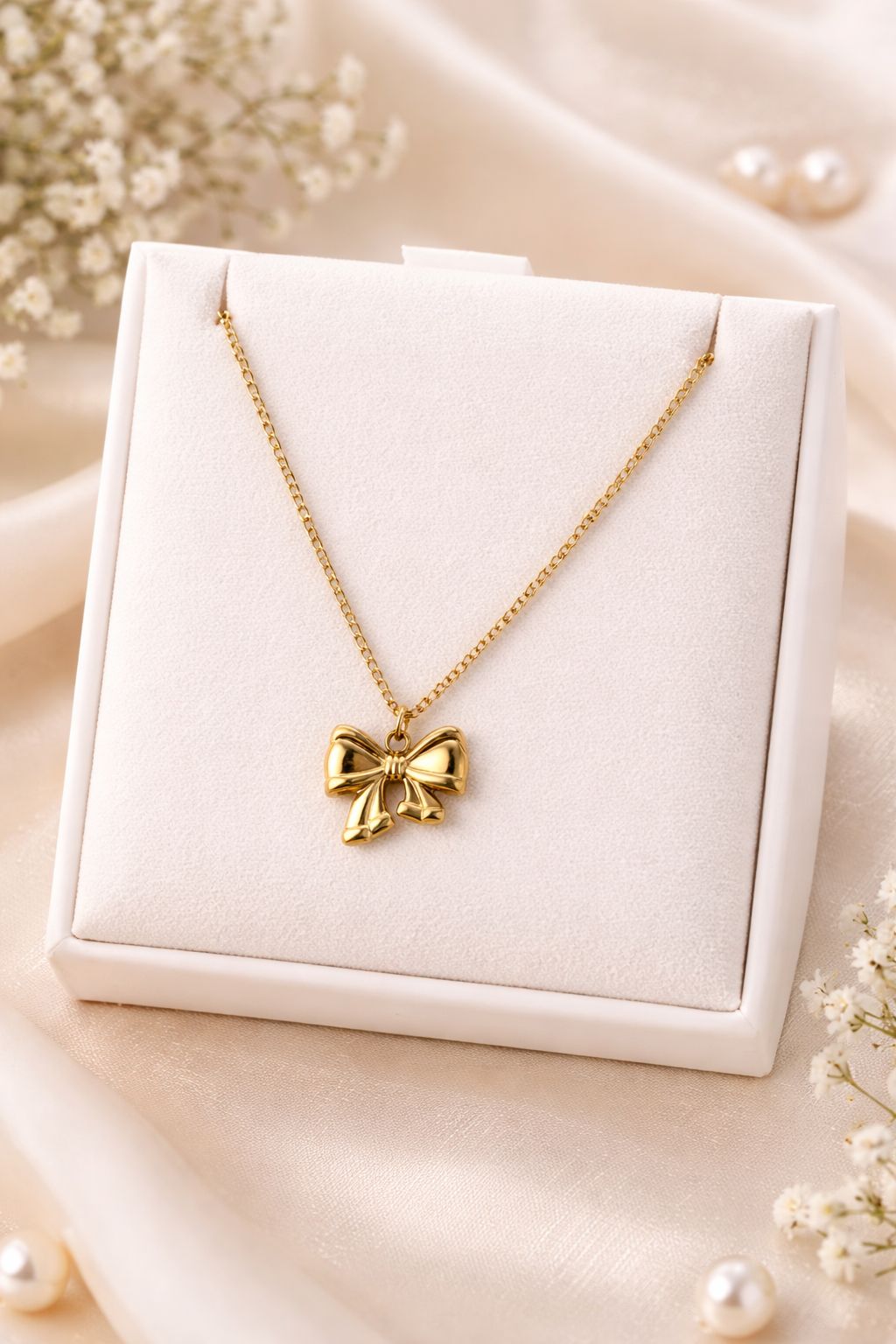 Golden Bow Charm